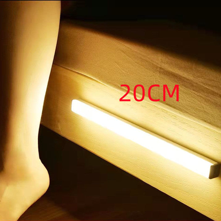 Smart Motion Sensor Night Light – Wireless LED Strip Lamp, Auto On/Off